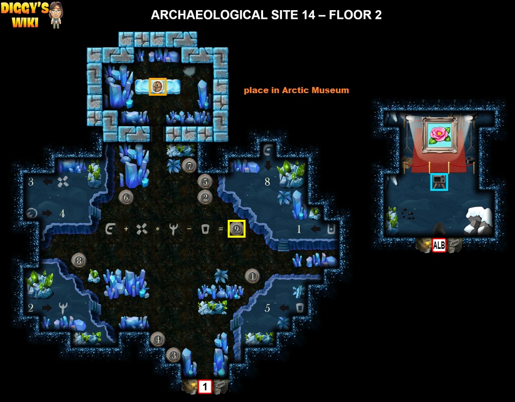 Archaeological Site 14 Map 1