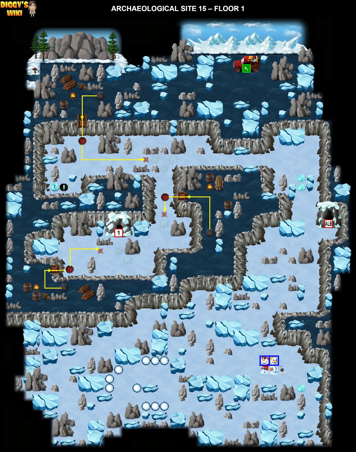 Archaeological Site 15 Map 0