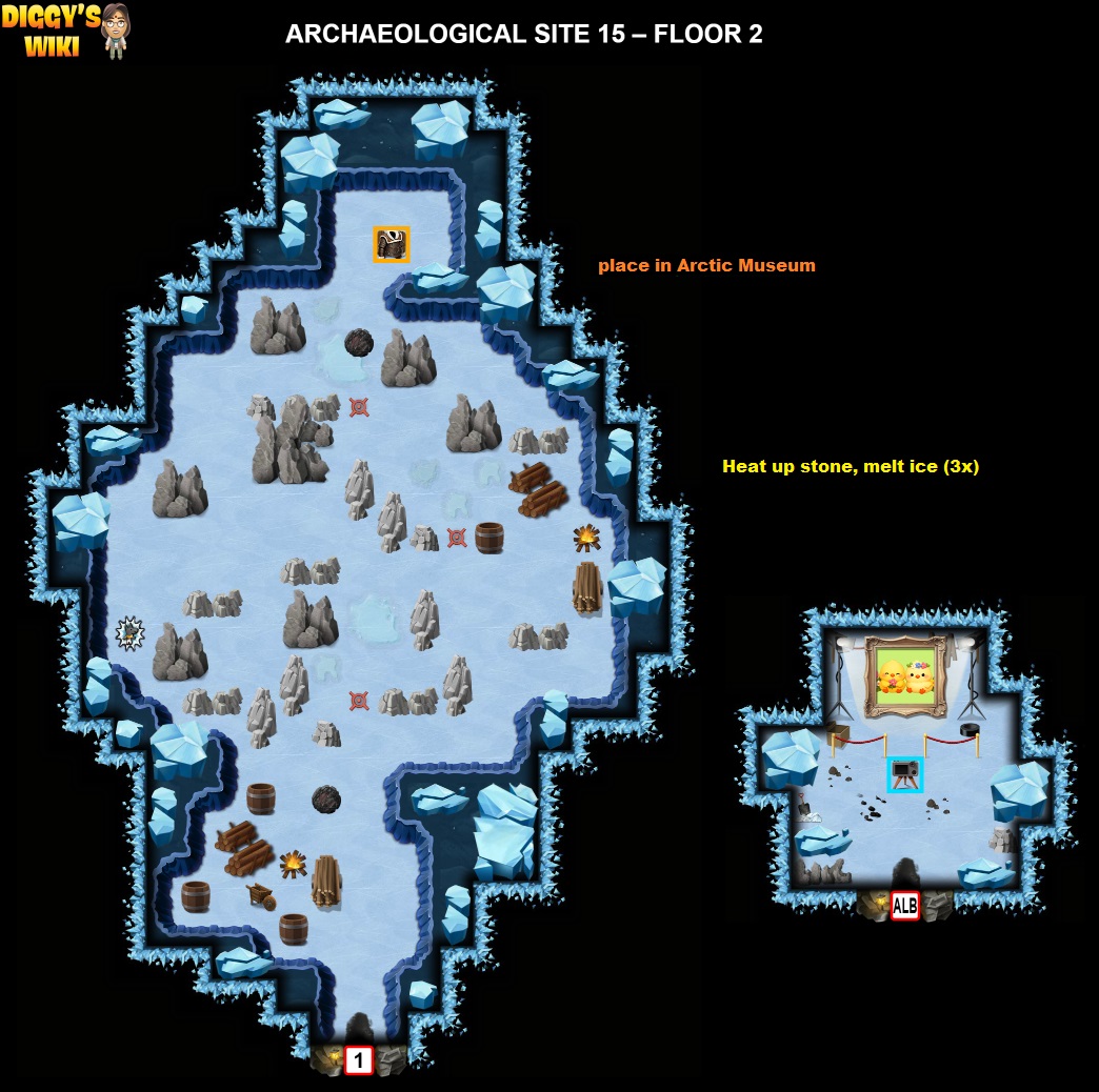 Archaeological Site 15 Map 1