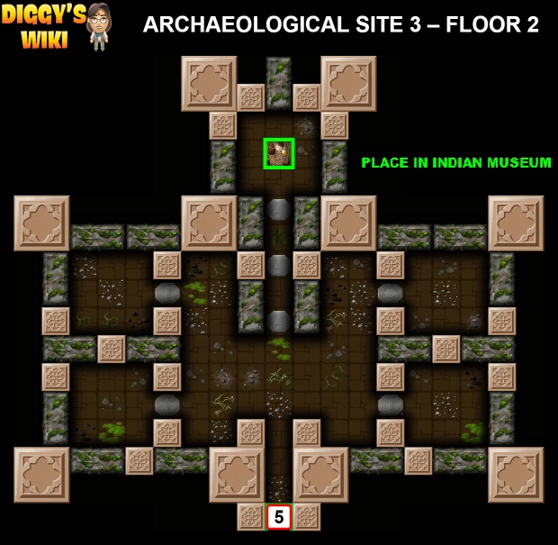 Archaeological Site 3 Map 1