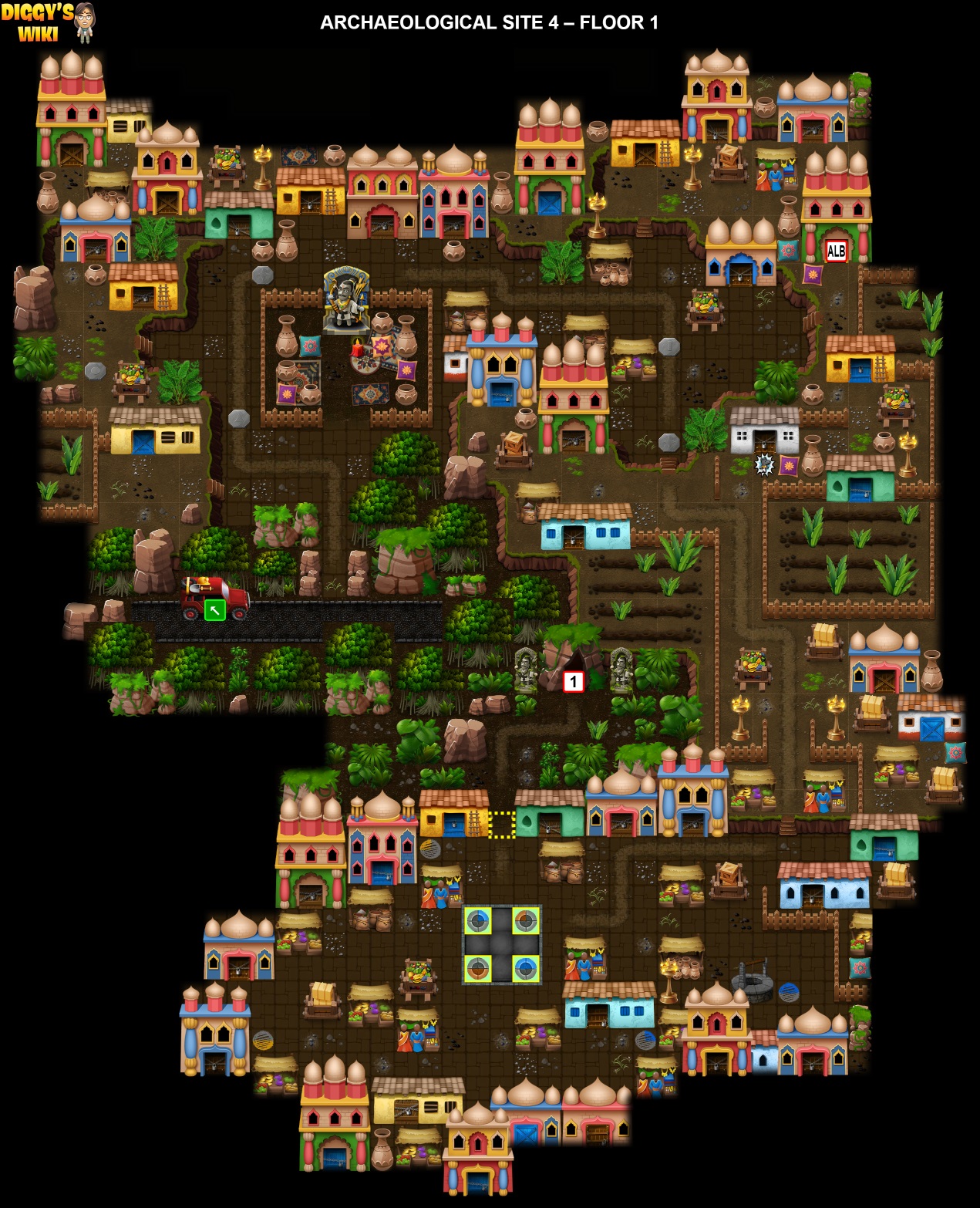 Archaeological Site 4 Map 0