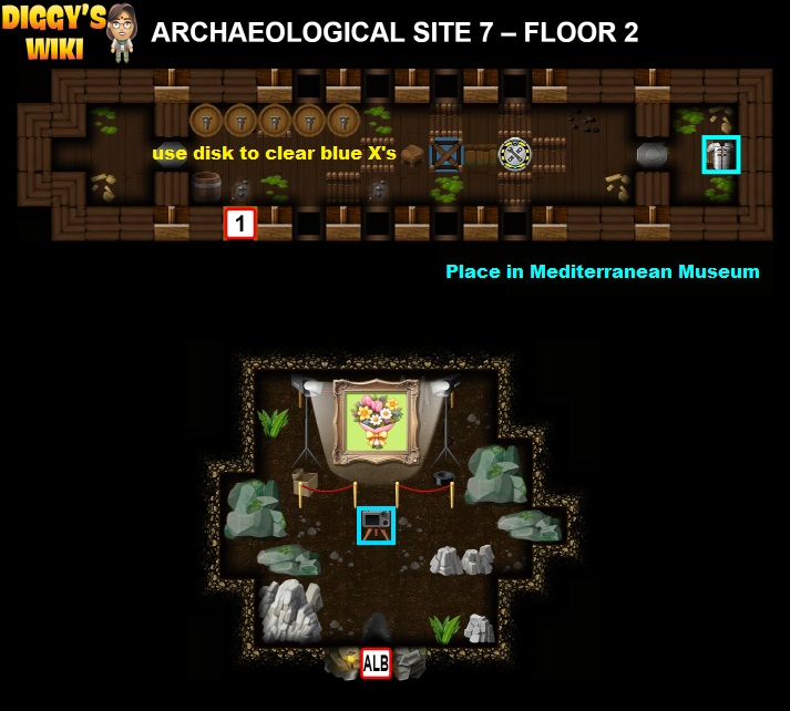 Archaeological Site 7 Map 1