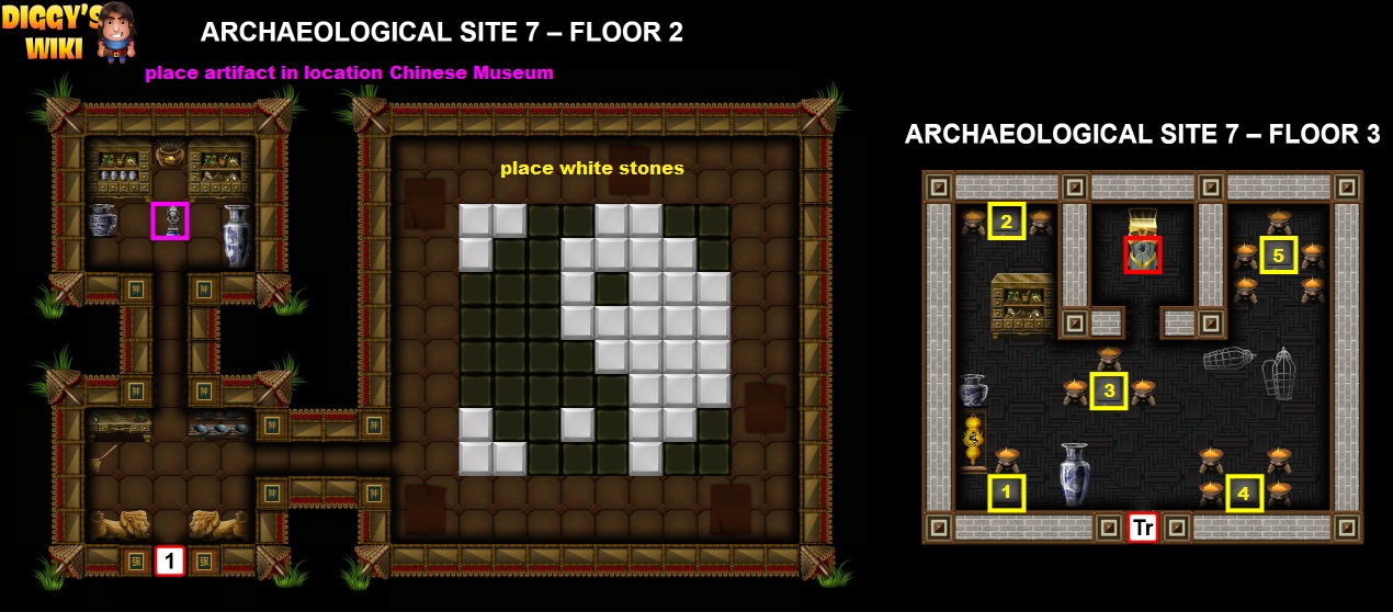 Archaeological Site 7 Map 1