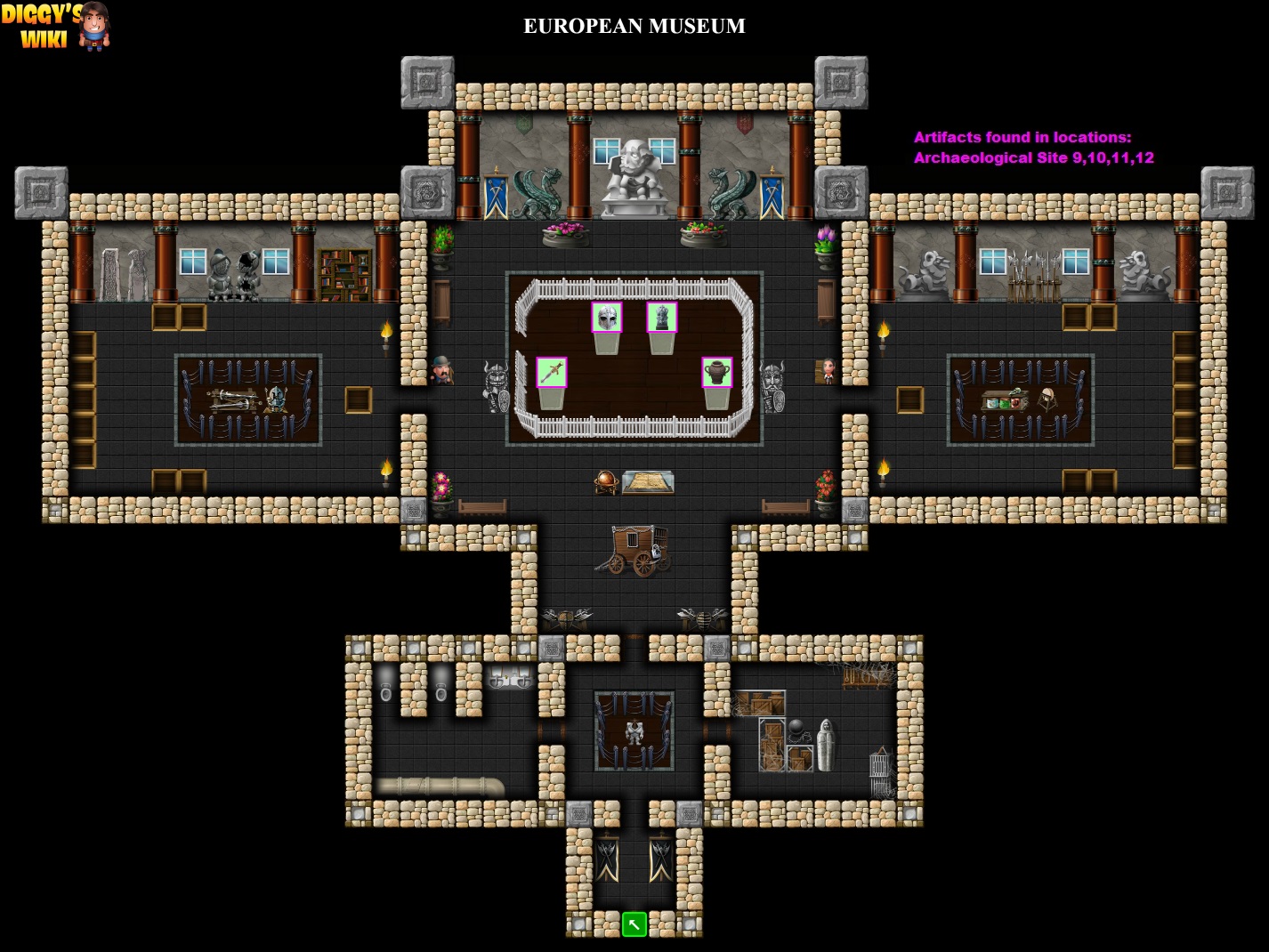 European Museum Map 0