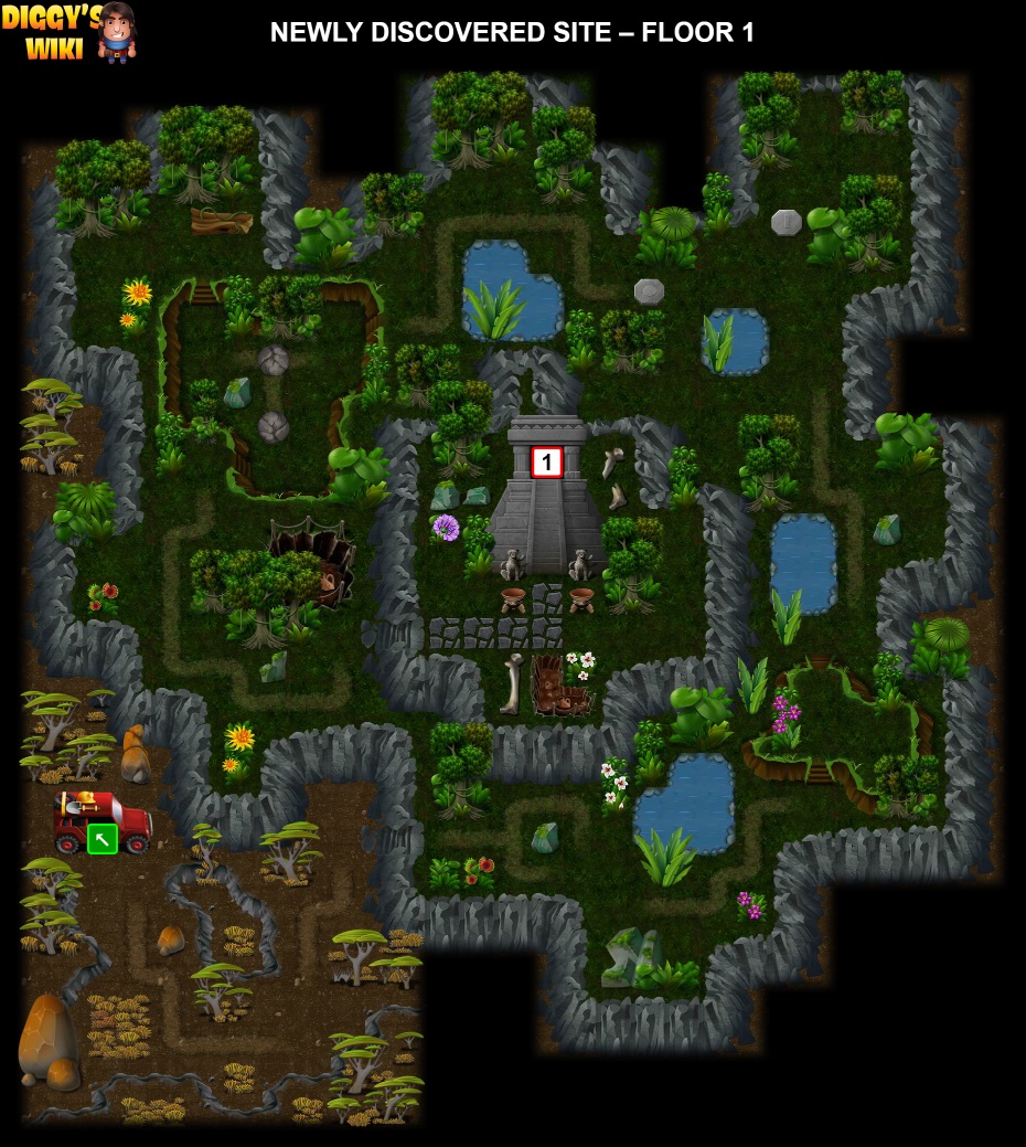 Newly Discovered Site Map 0