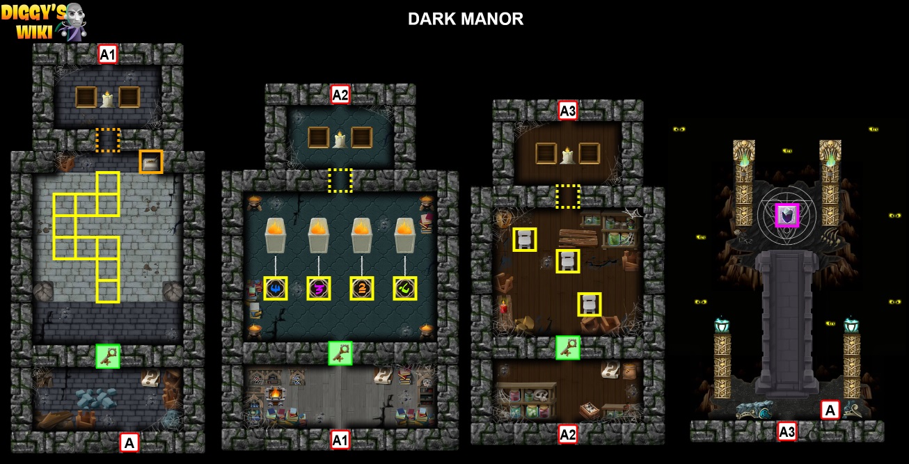 Dark Manor Map 1