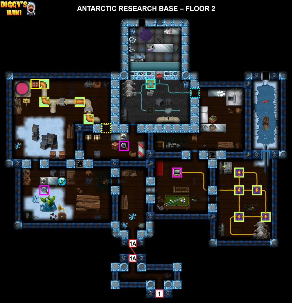 Antarctic Research Base Map 1