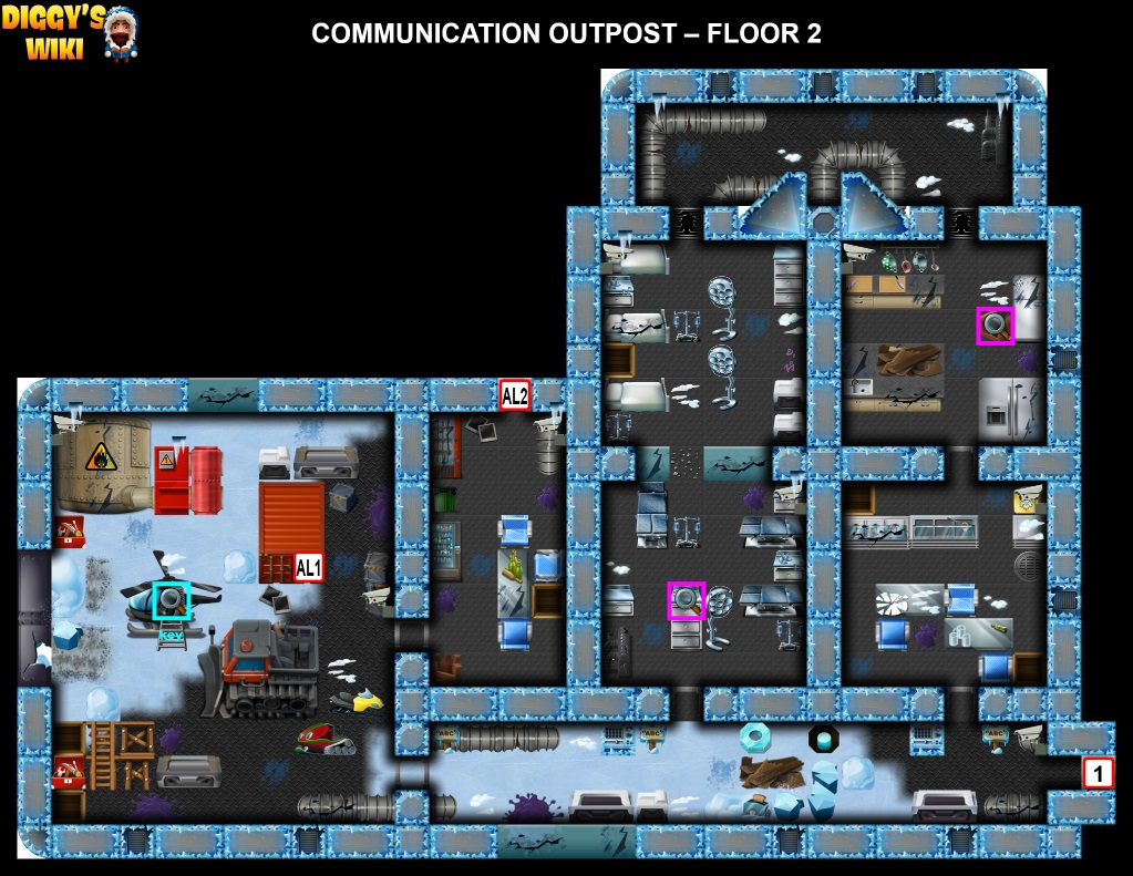 Communication Outpost Map 1