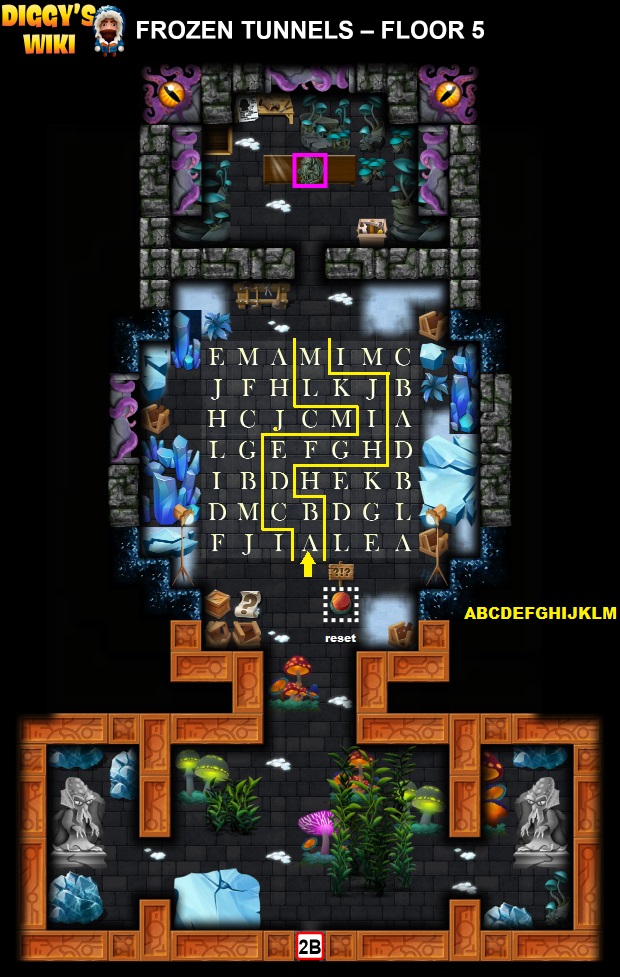 Frozen Tunnels Map 4