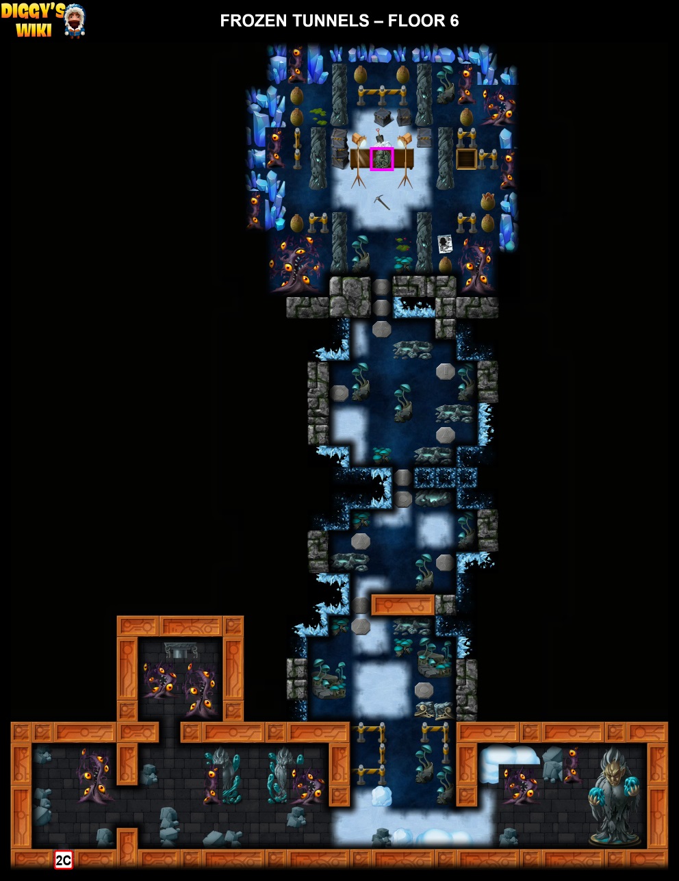 Frozen Tunnels Map 5