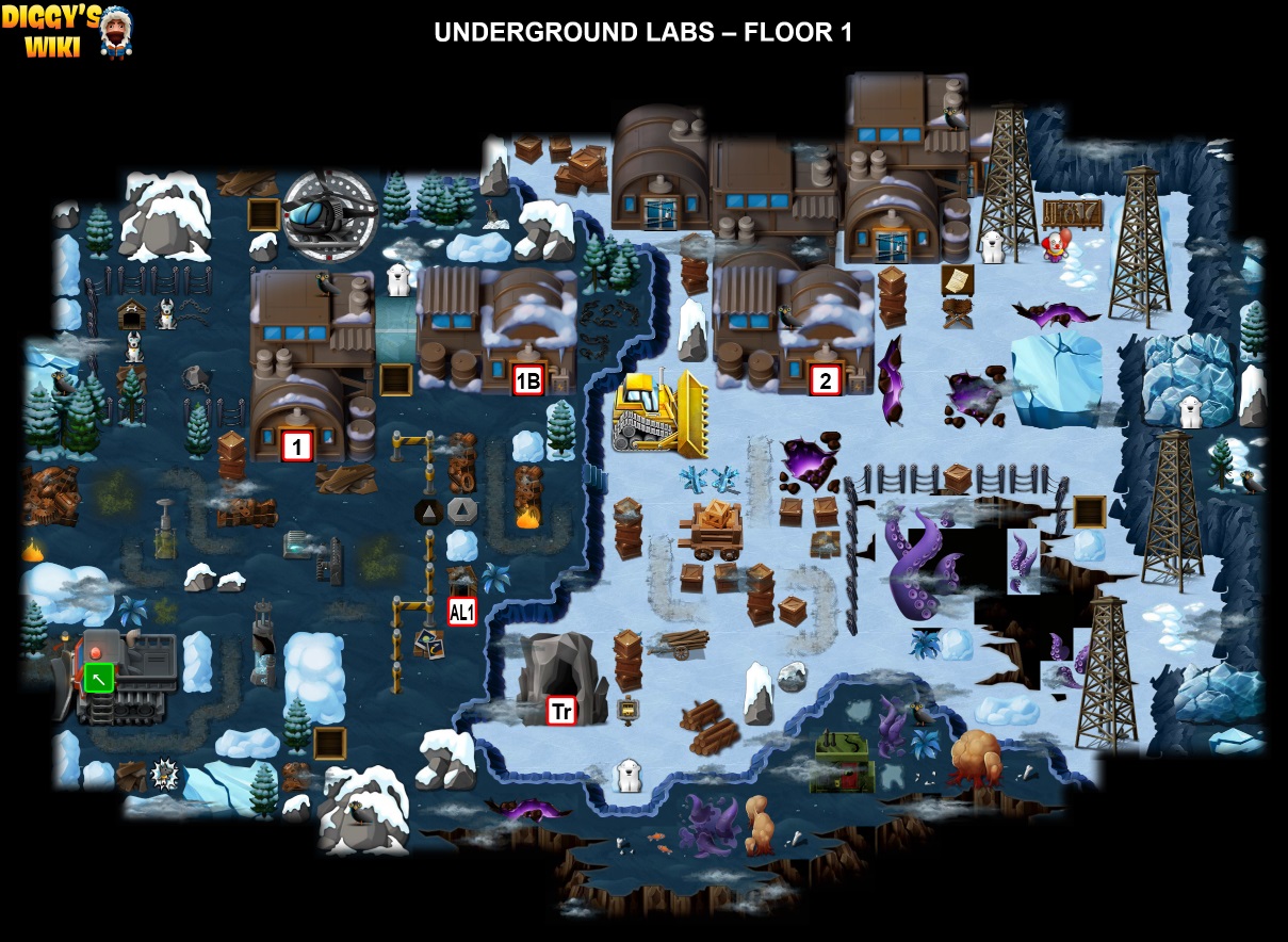 Underground Labs Map 0