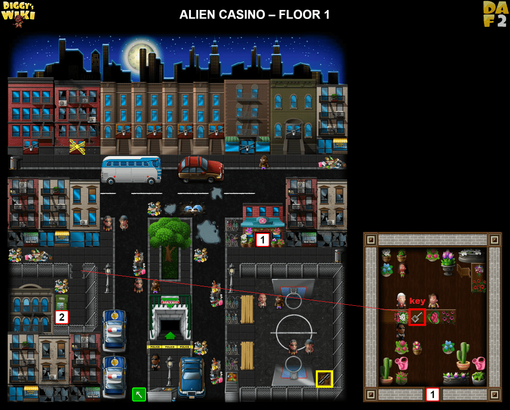 Alien Casino Map 0