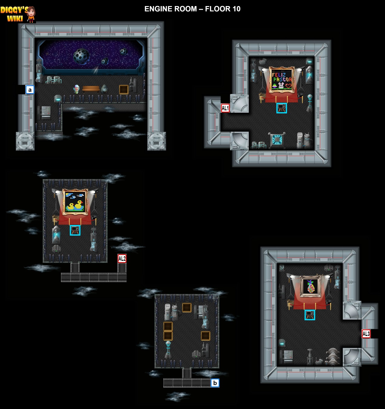 Engine Room Map 1