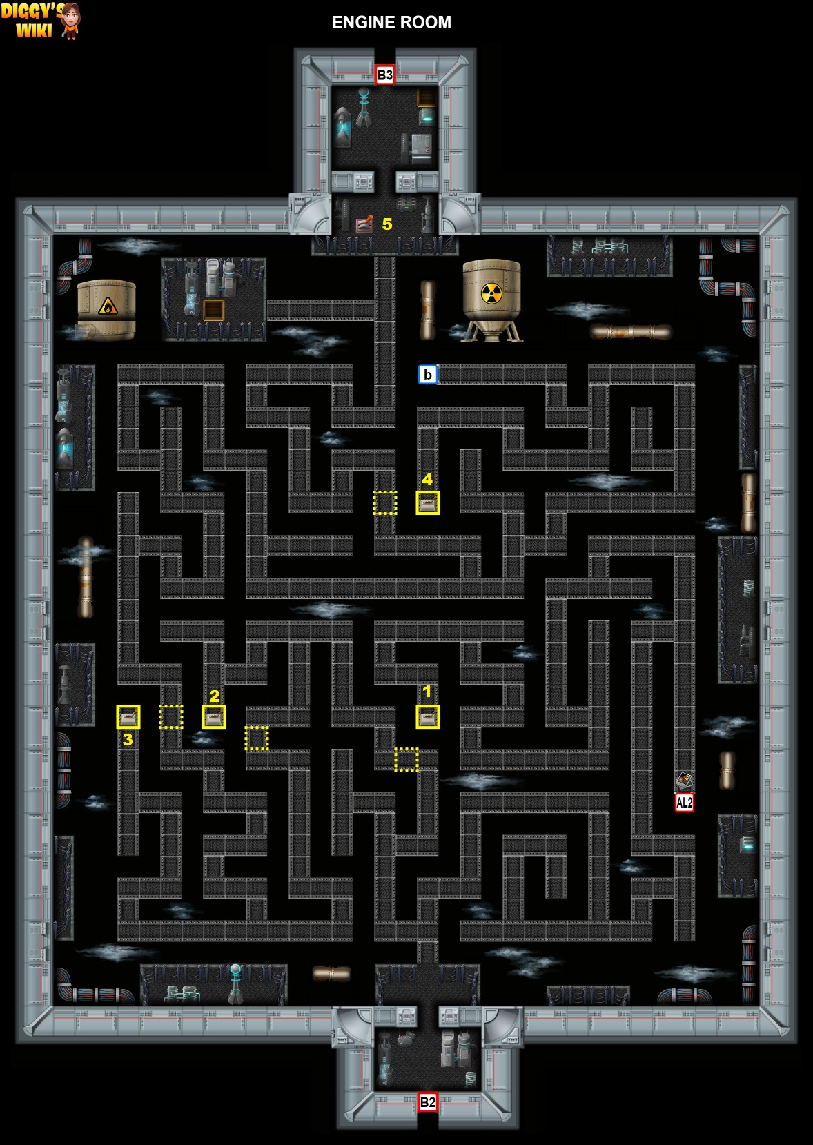 Engine Room Map 8