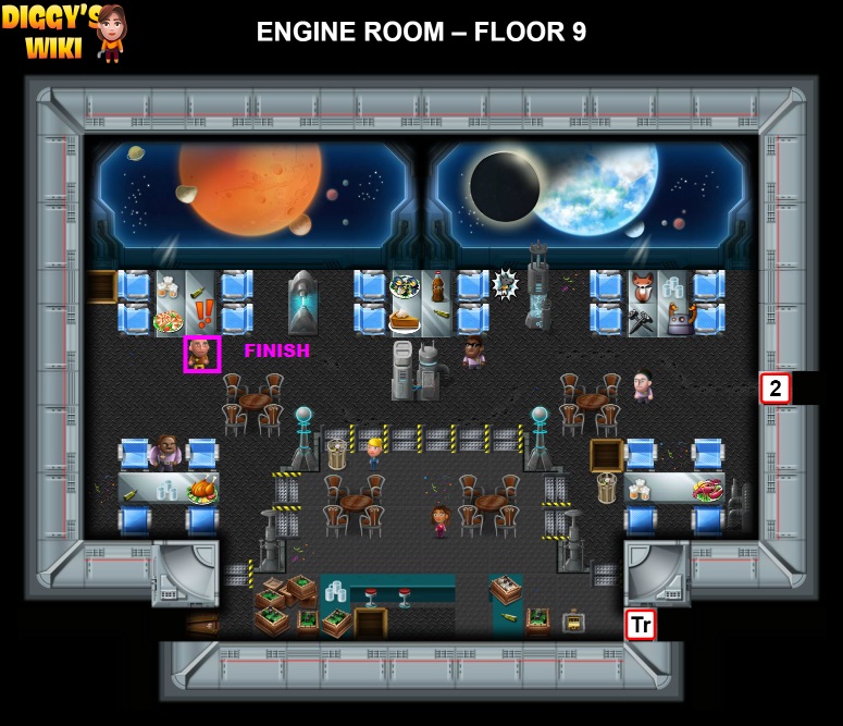 Engine Room Map 10