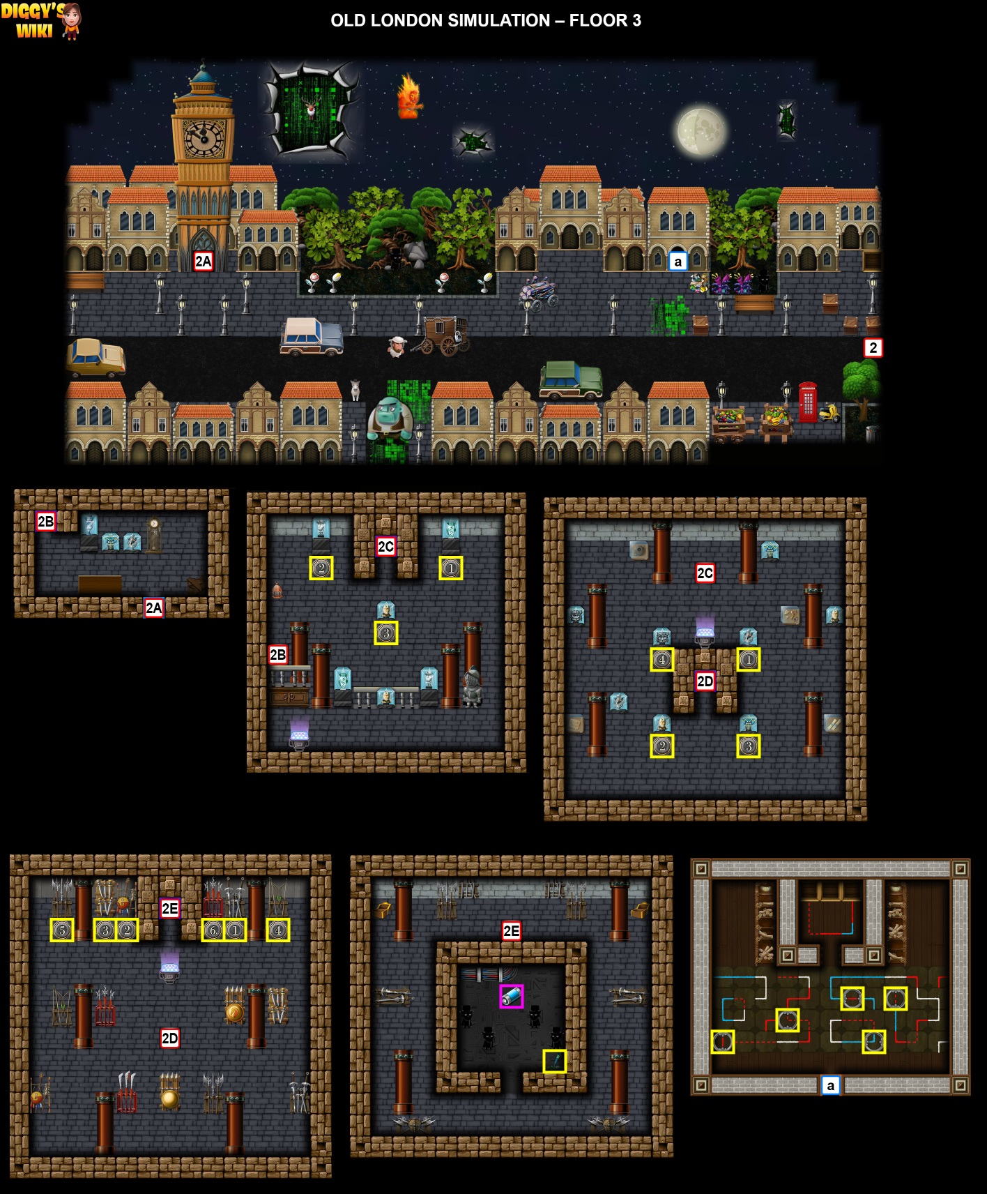 Old London Simulation Map 2