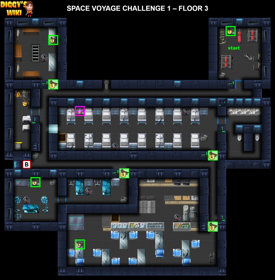 Space Voyage Challenge 1 Map 2