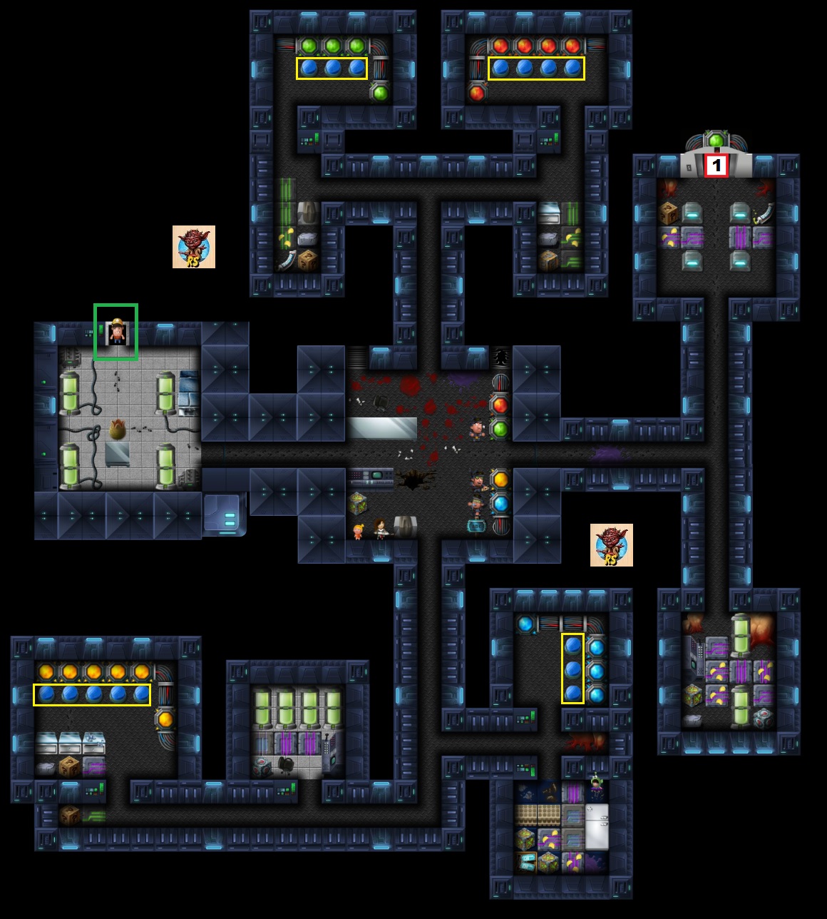 Station Depths Map 0