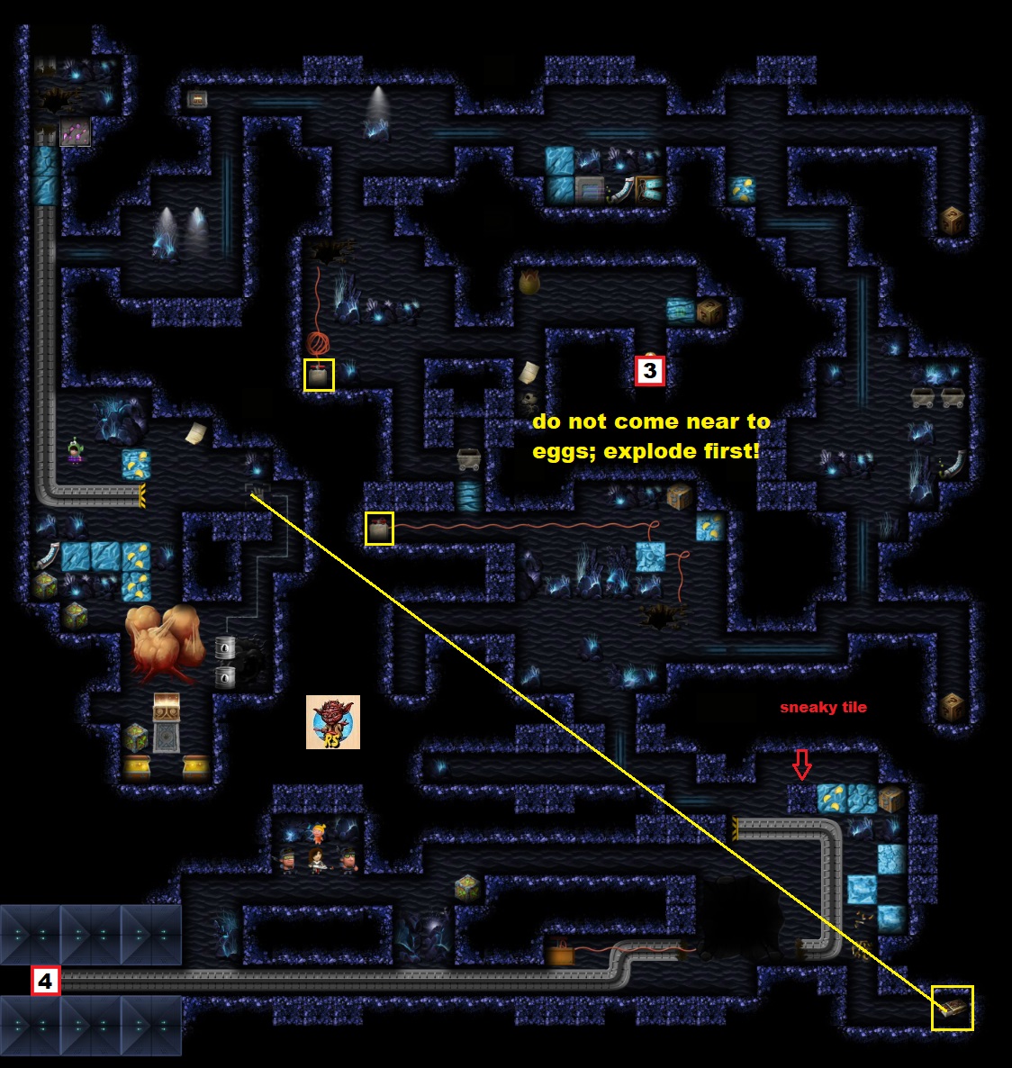 Station Depths Map 4