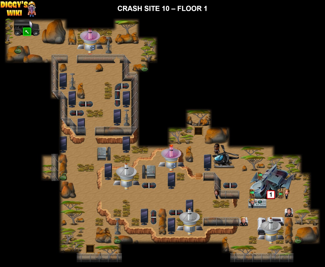 Crash Site 10 Map 0