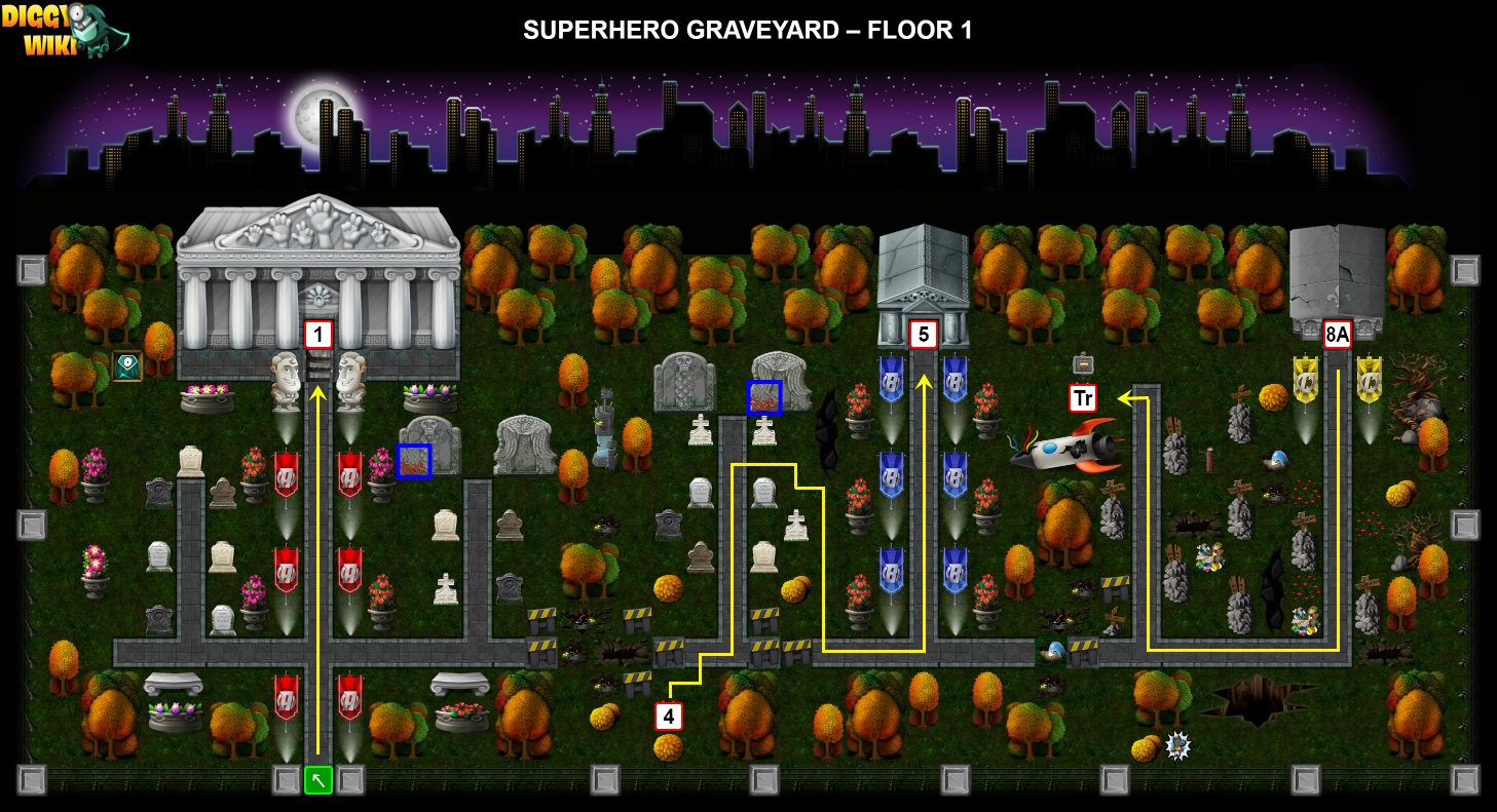 Superhero Graveyard Map 0