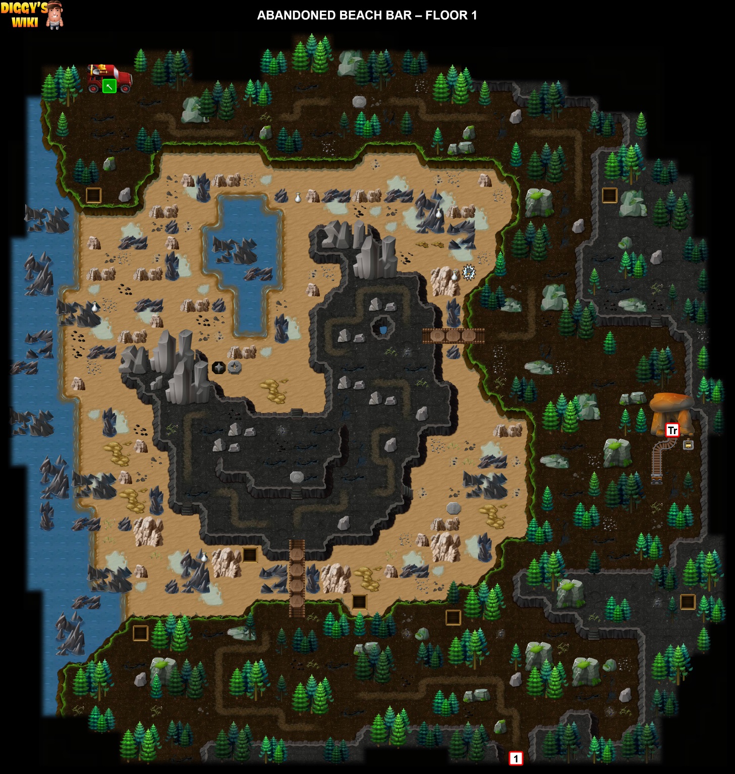 Abandoned Beach Bar Map 0