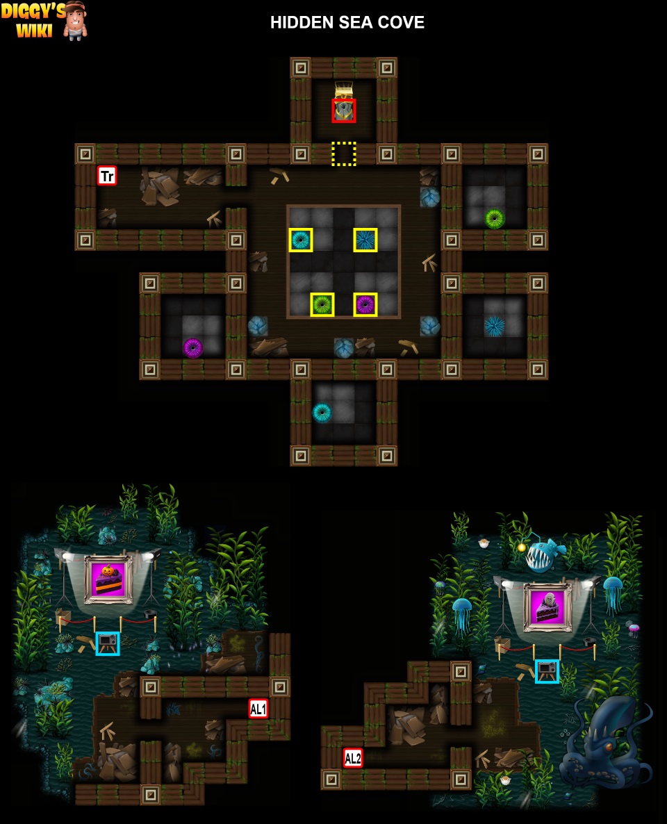 Hidden Sea Cove Map 4