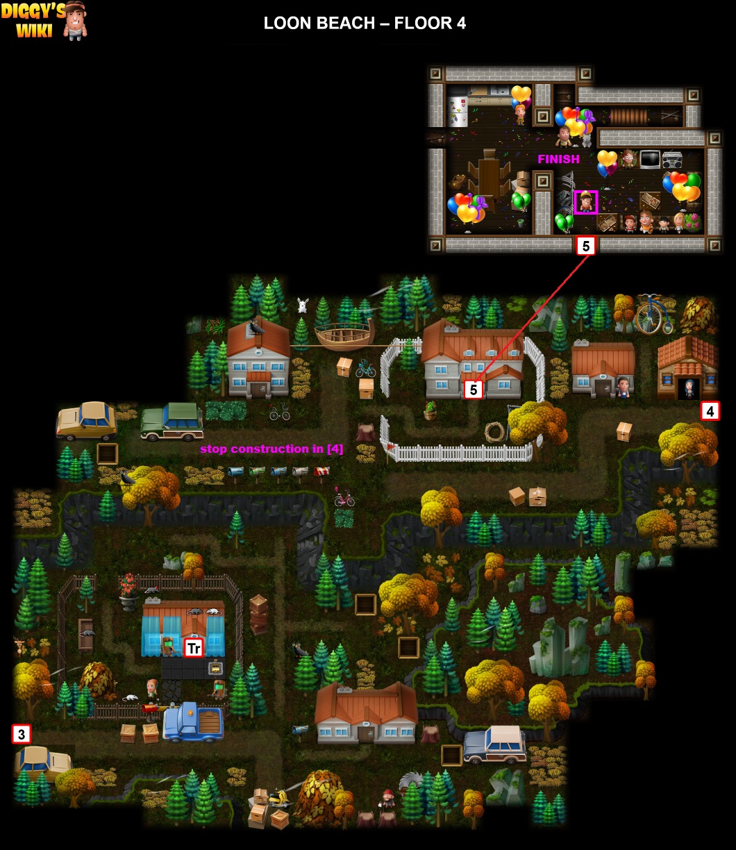 Loon Beach Map 3