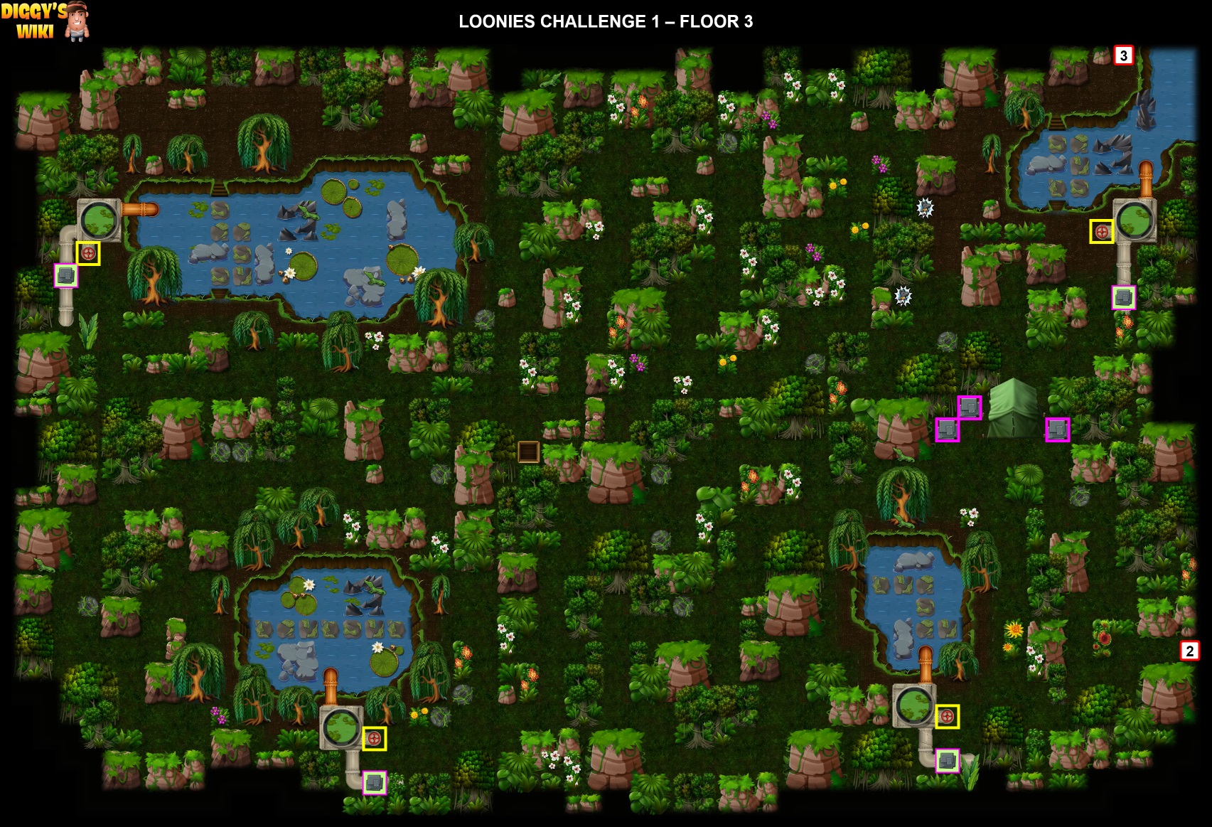 Loonies Challenge 1 Map 2