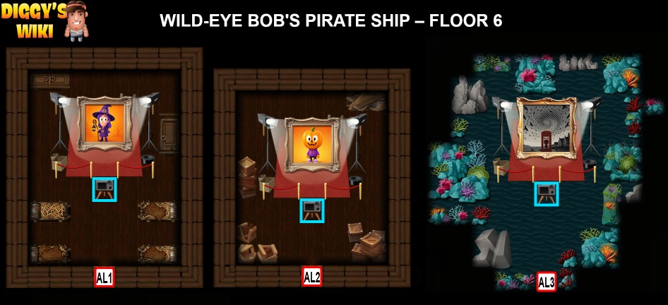 Wild-Eye Bob's Pirate Ship Map 5