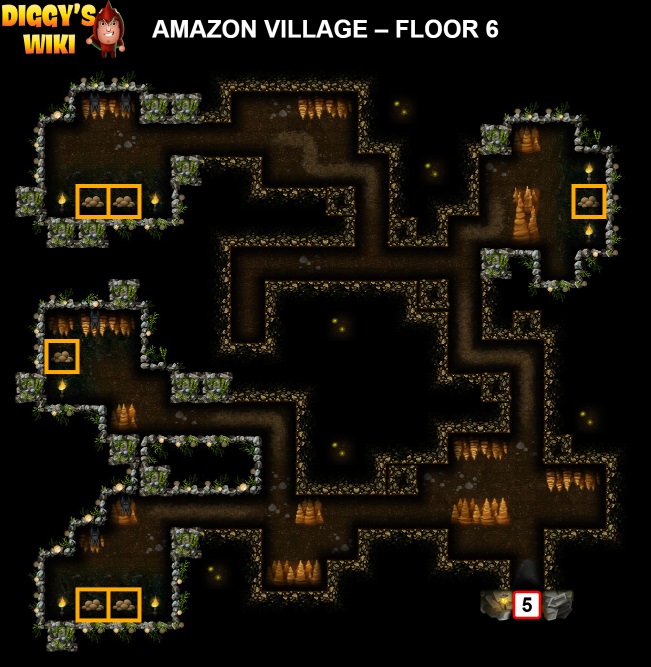 Amazon Village Map 6