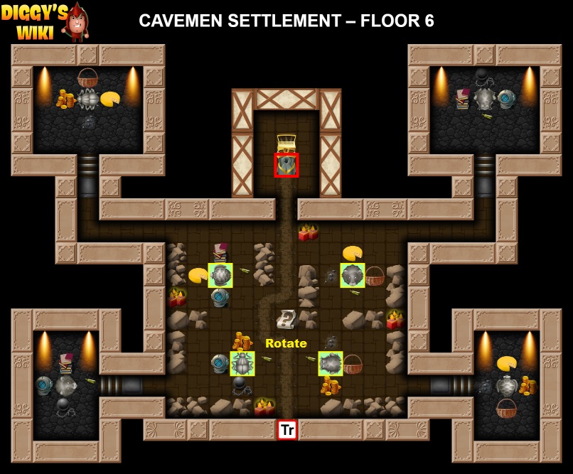 Cavemen Settlement Map 4