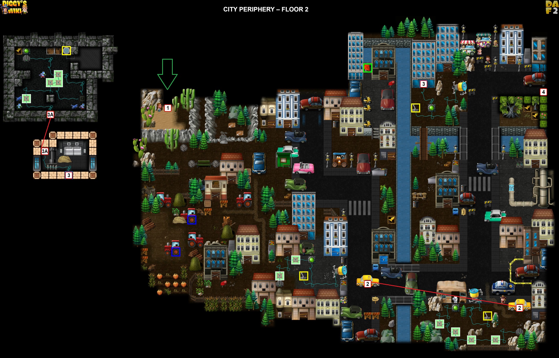 City Periphery Map 1