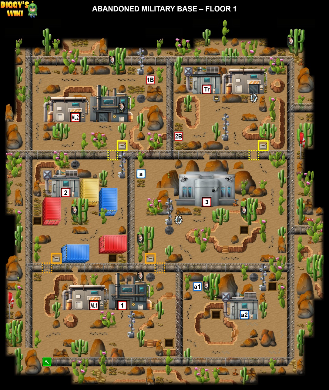 Abandoned Military Base Map 0