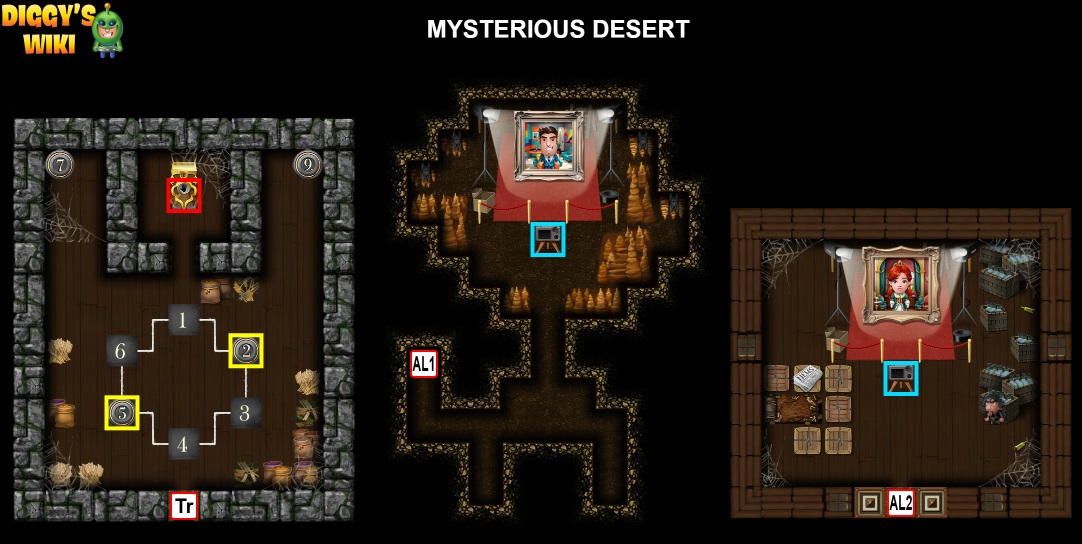 Mysterious Desert Map 4