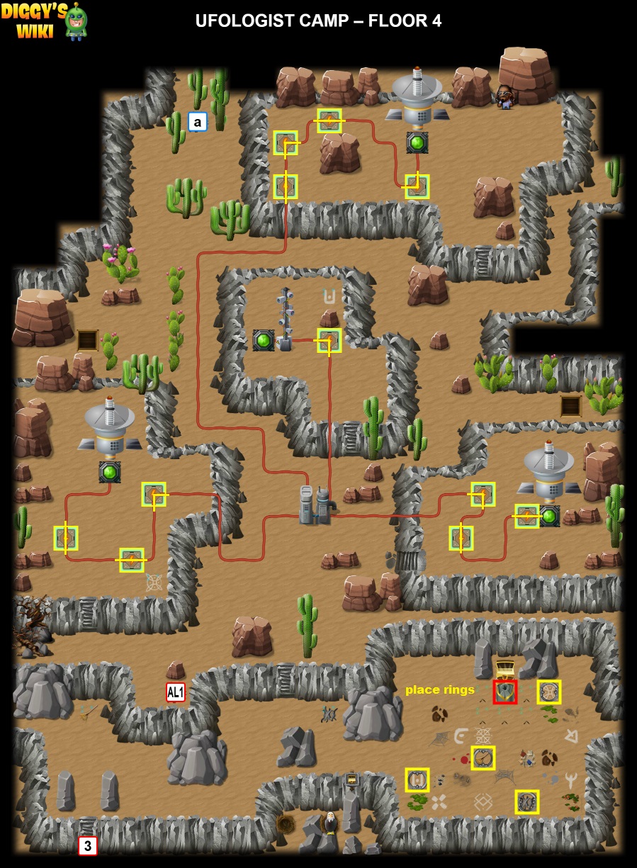 Ufologist Camp Map 3