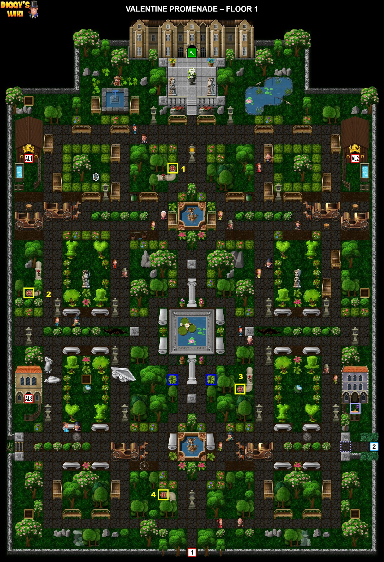 Valentine Promenade Map 0