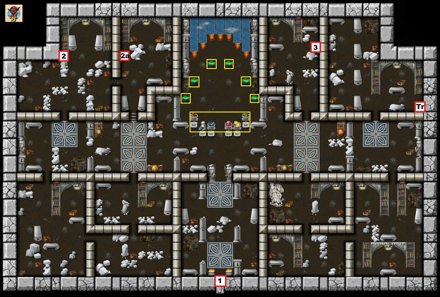 Temple Of Godly Knowledge Map 2.