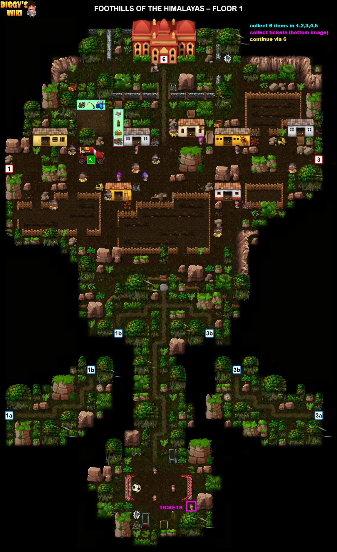 Foothills Of The Himalayas Map 1