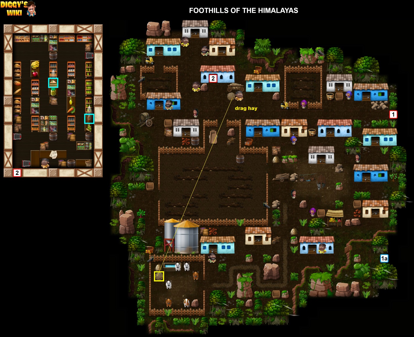 Foothills Of The Himalayas Map 2