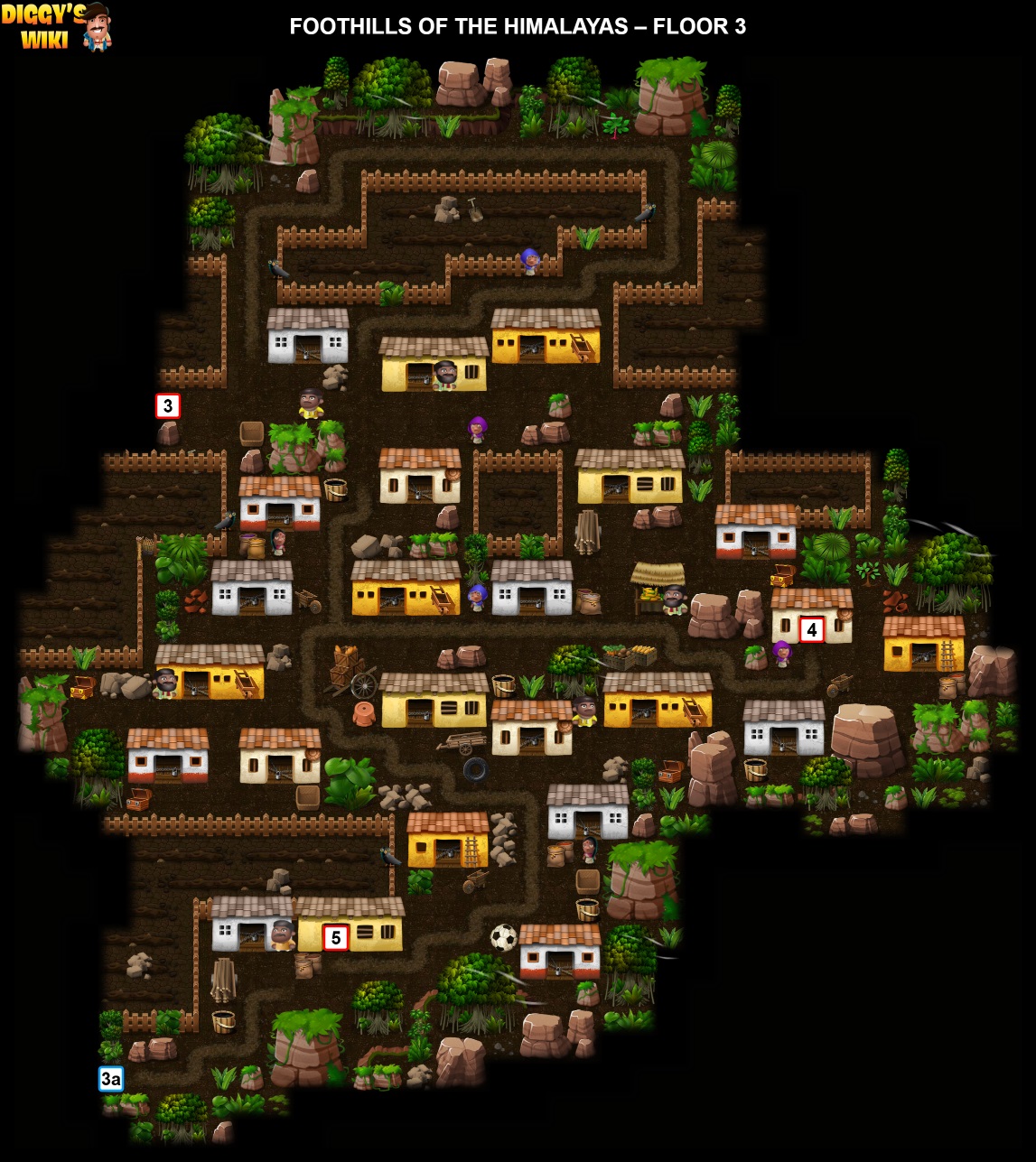 Foothills Of The Himalayas Map 3