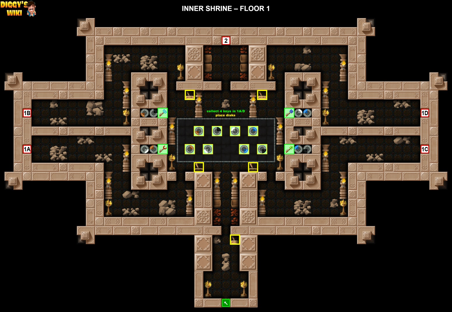 Inner Shrine Map 1