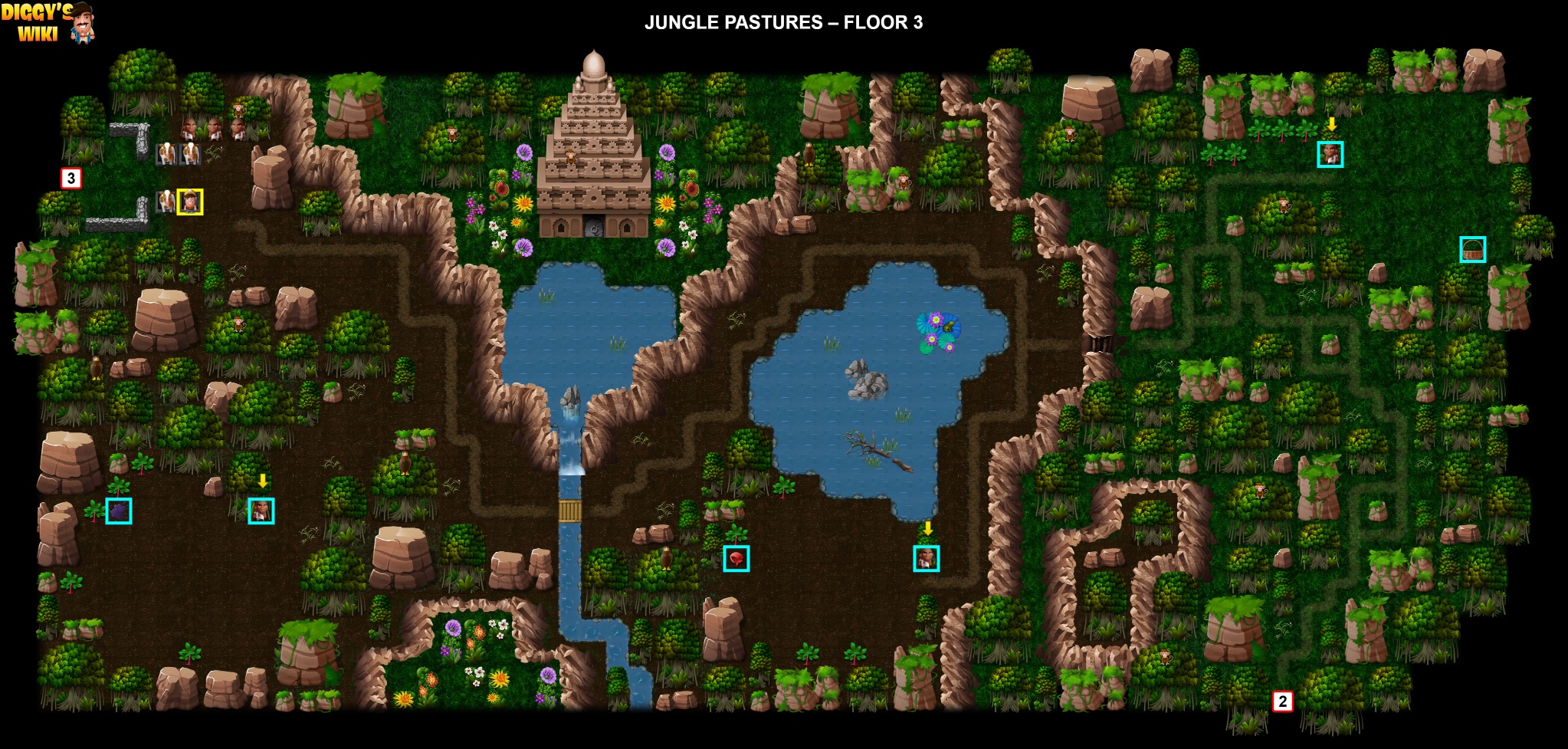 Jungle Pastures Map 3