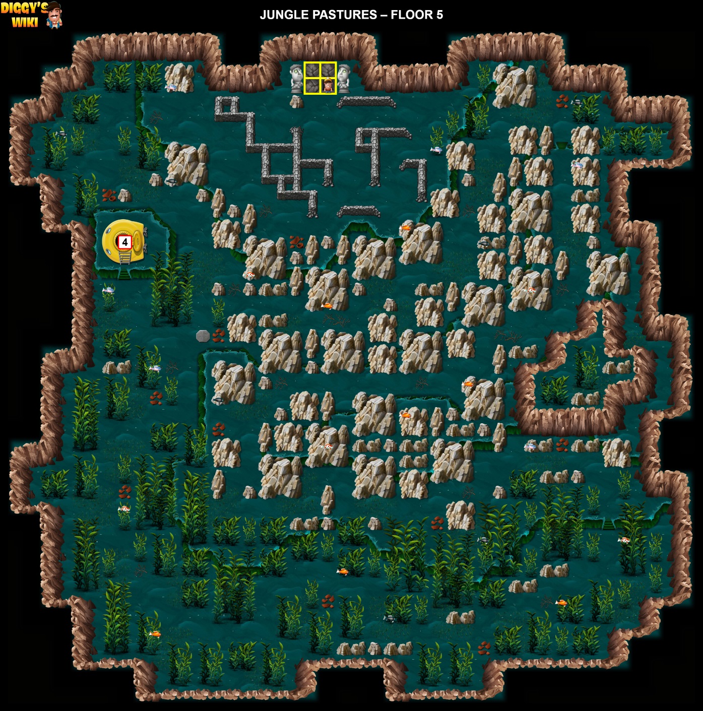 Jungle Pastures Map 5