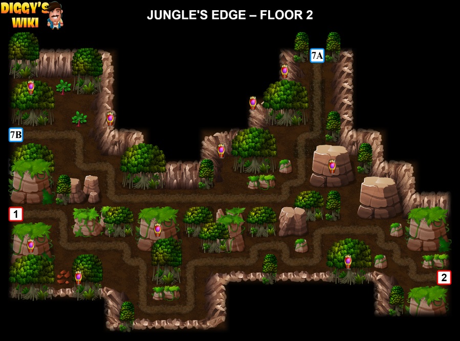 Jungle's Edge Map 2