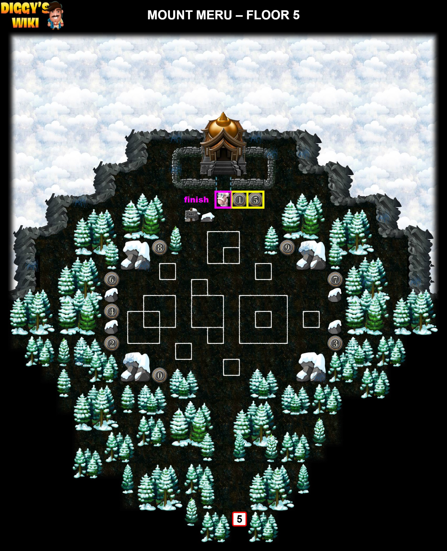 Mount Meru Map 5