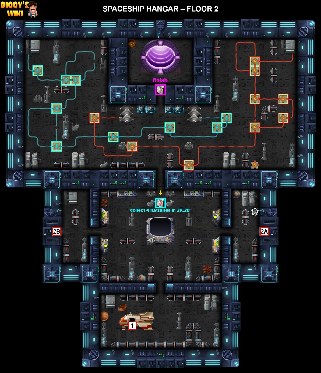 Spaceship Hangar Map 2