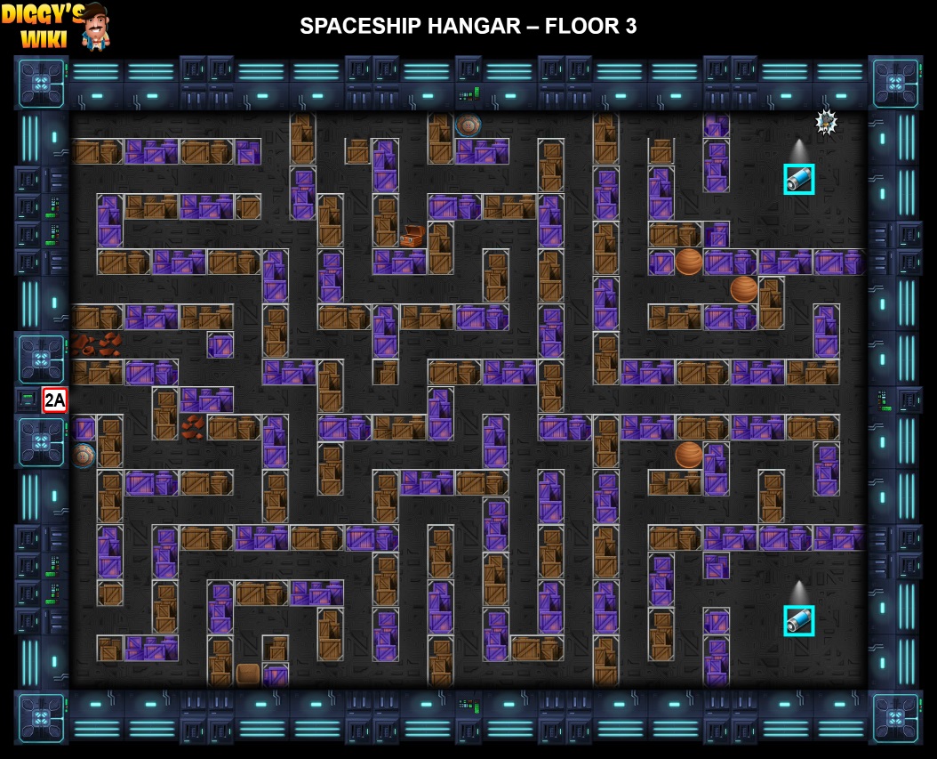 Spaceship Hangar Map 3