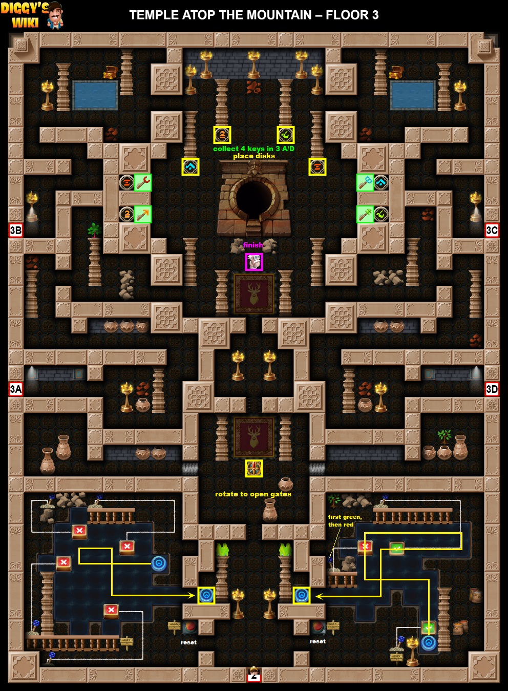 Temple Atop The Mountain Map 3