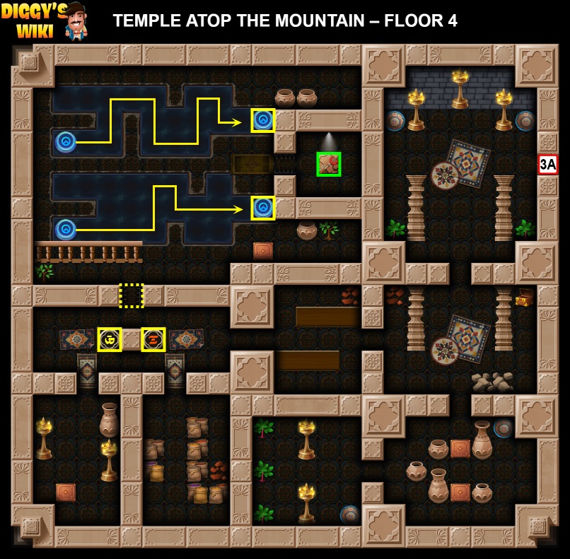 Temple Atop The Mountain Map 4